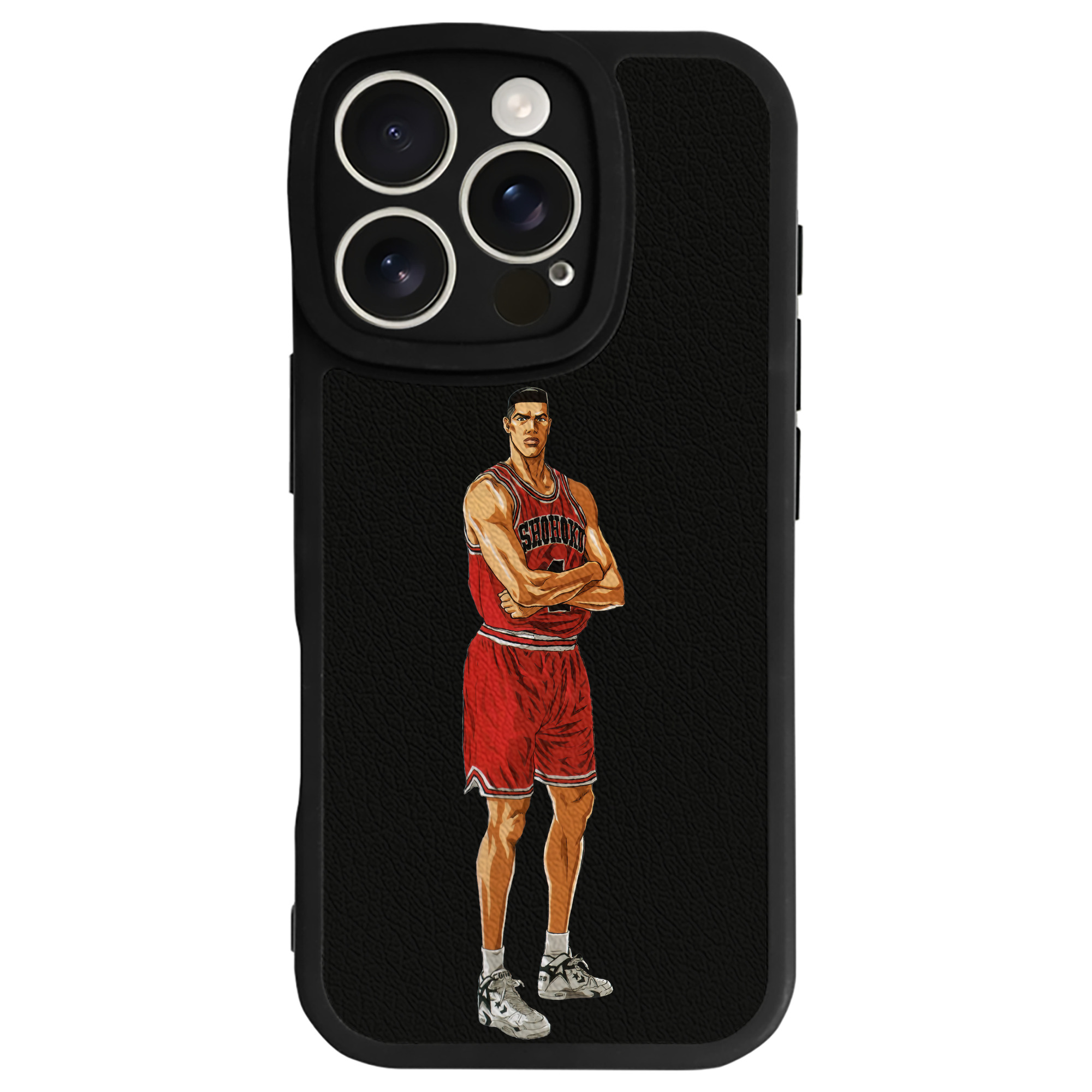 （画像用） SLAM DUNK／スラムダンク 【iPhone 16シリーズ対応】シリコンスマホケース（レザー調） 材質：シリコン